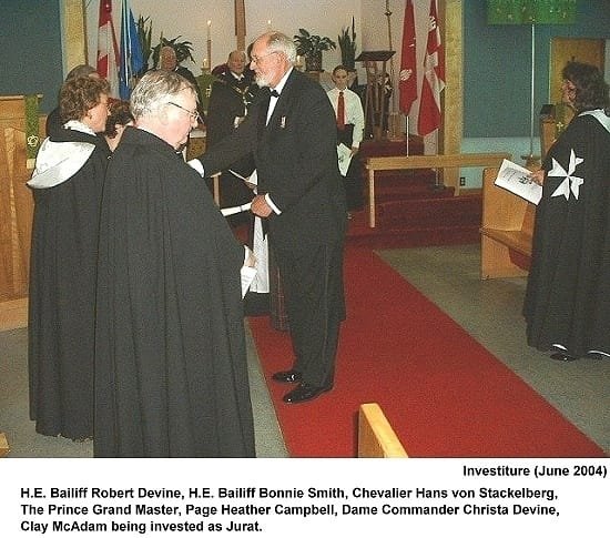 Investiture at Edmonton — June 2004