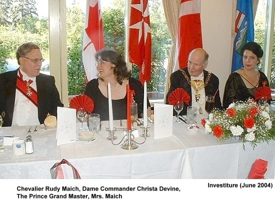 Investiture at Edmonton — June 2004 — photograph 2