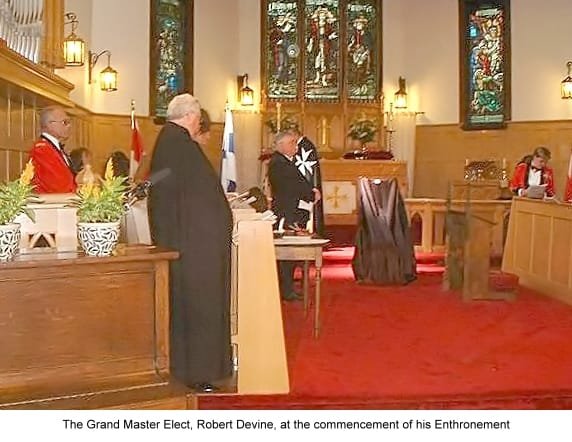 Enthronement of the Grand Master & Investiture — June 2006 — photograph 7