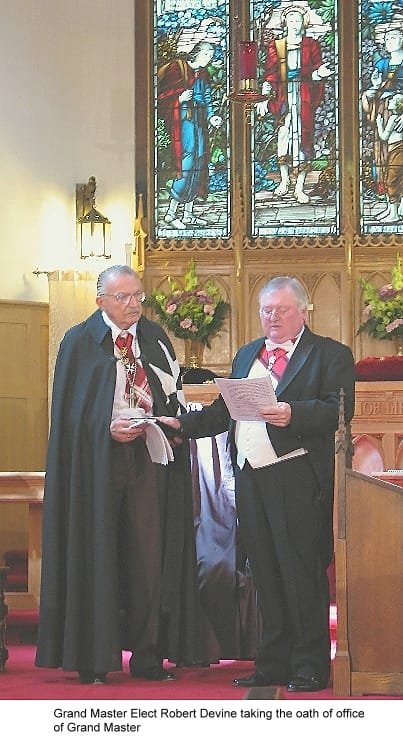 Enthronement of the Grand Master & Investiture — June 2006 — photograph 9