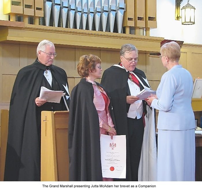 Enthronement of the Grand Master & Investiture — June 2006 — photograph 21